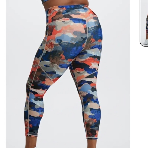 Fabletics Anywhere High-Waisted 7/8 Legging Womens Zion plus Size 4X - Picture 1 of 16